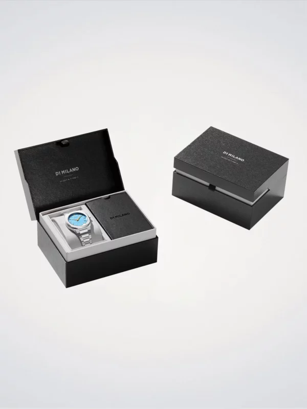 Orologio D1 Milano Uomo Dusk Ultra Thin in Acciaio D1-UTBL17 - immagine 6