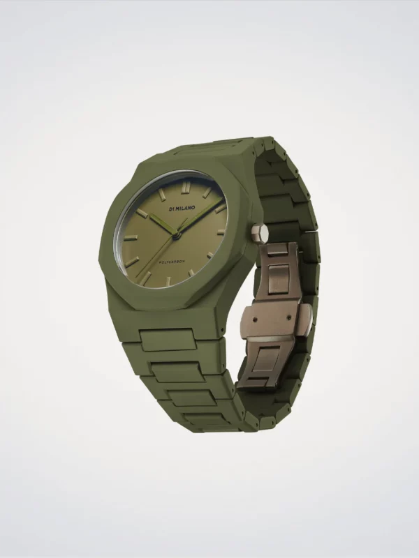 Orologio D1 Milano Military Green 40,5 mm in Policarbonato D1-PCBJ22 - immagine 2