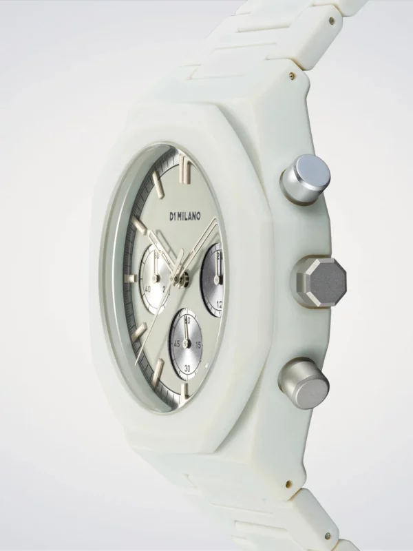 Orologio D1 Milano Uomo Fossil Grey 40,5mm in Policarbonato D1-PHBJ08 - immagine 3